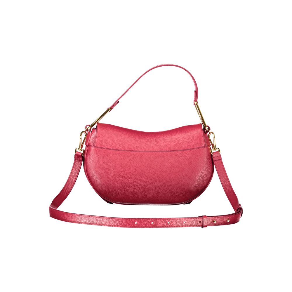 Magie Soft Rosso Leather Handbag