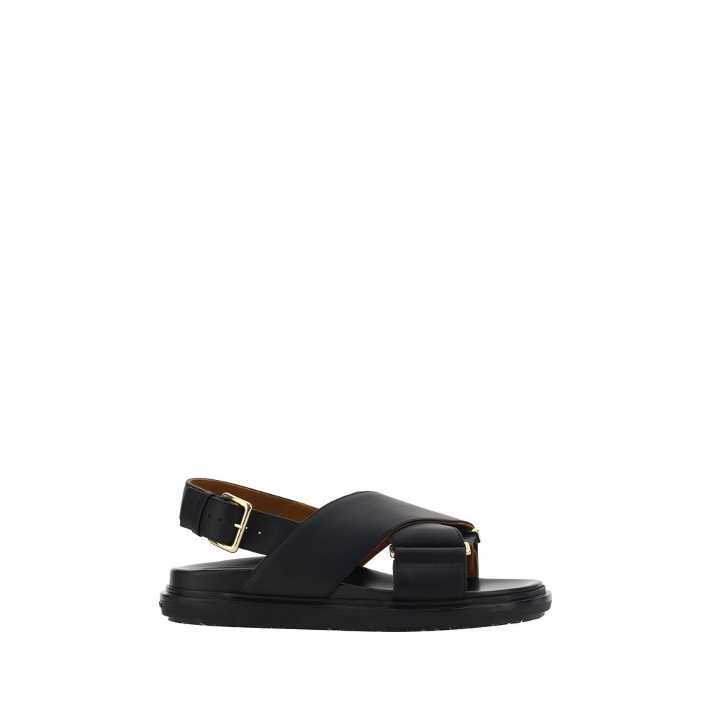 Calf Leather Fussbett Sandals