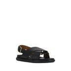 Calf Leather Fussbett Sandals
