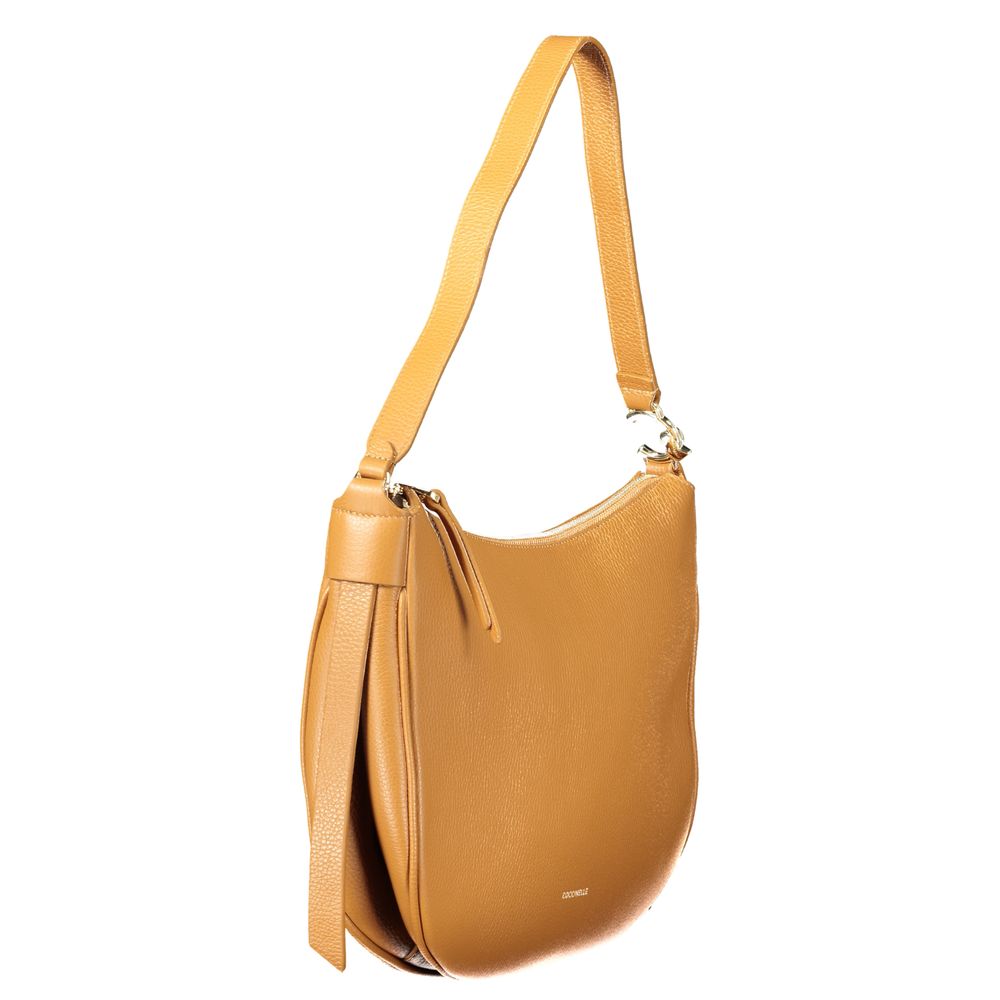 Marrone Leather C‑Easy Shoulder Bag