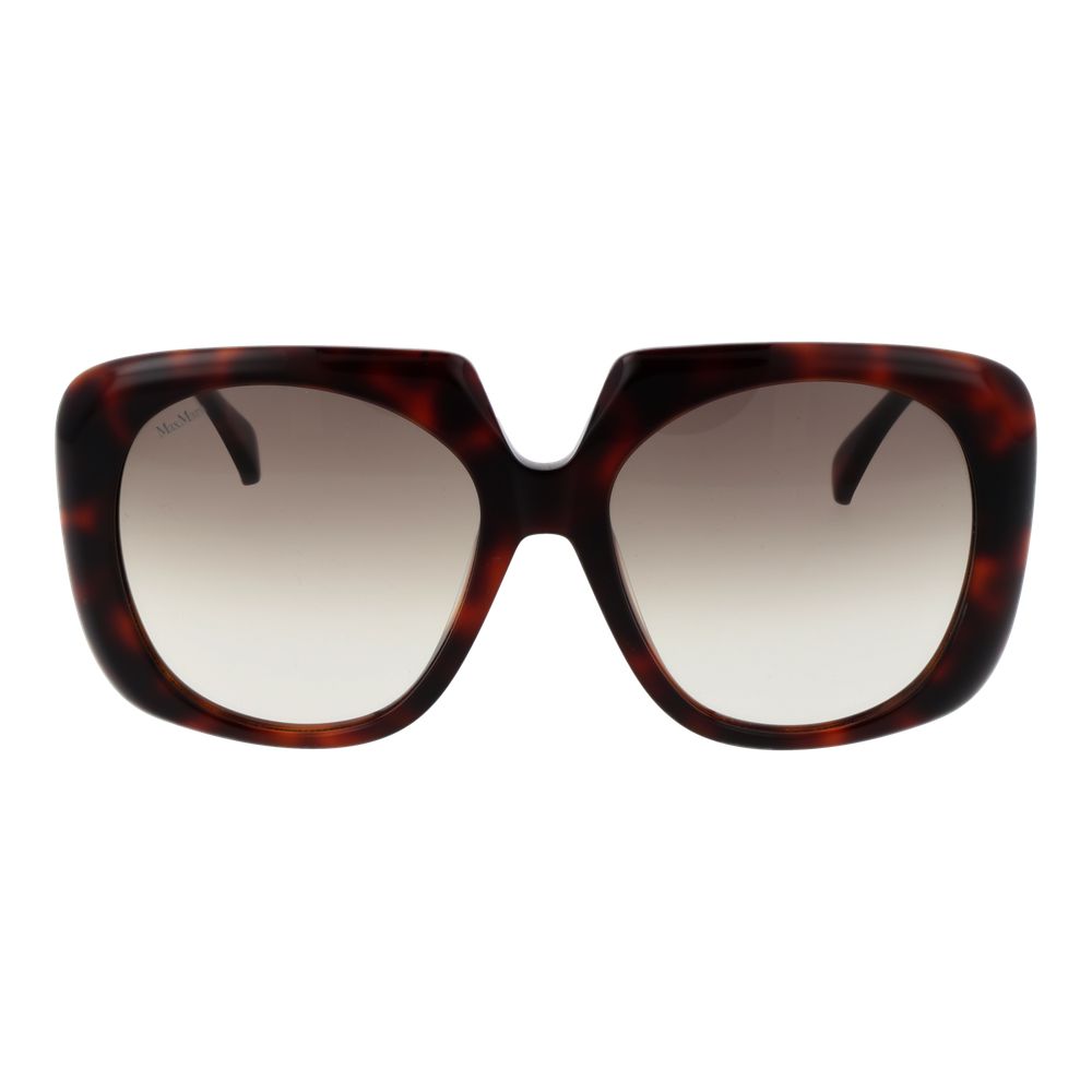 Brown Acetate Round Sunglasses