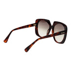 Brown Acetate Round Sunglasses