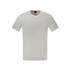 White Cotton Crew Tee