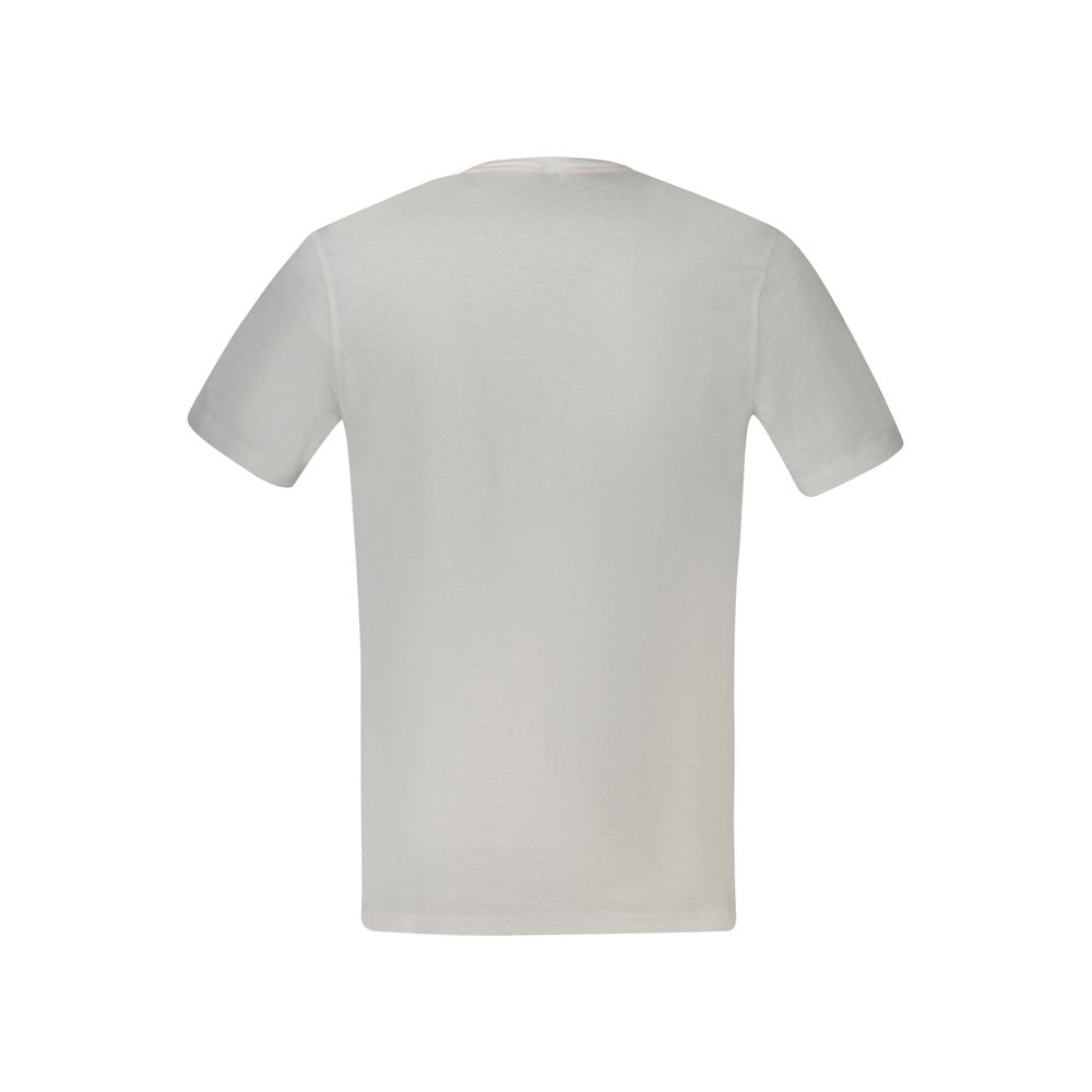 White Cotton Crew Tee