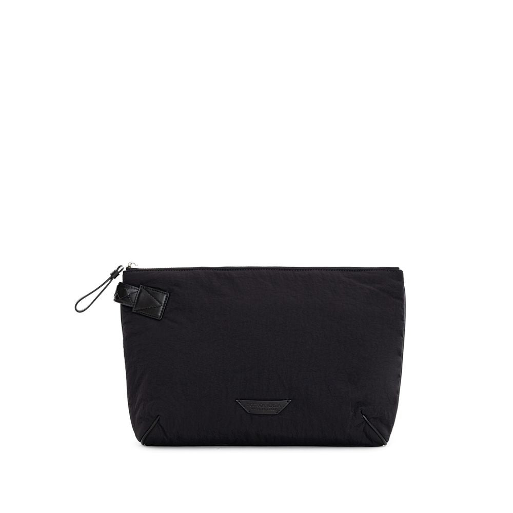 Light Paper Padded Nylon Clutch Bag