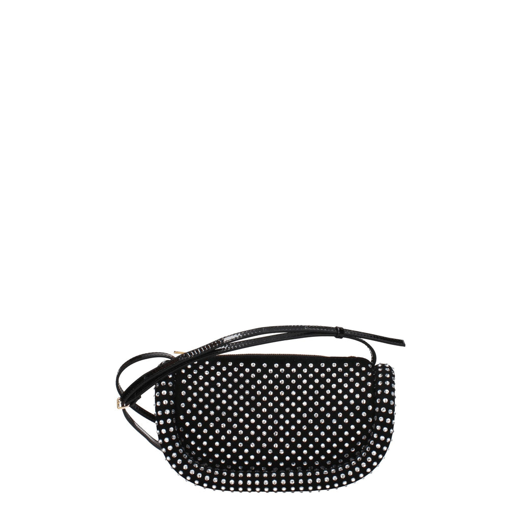 Small Black Leather Crossbody Bag
