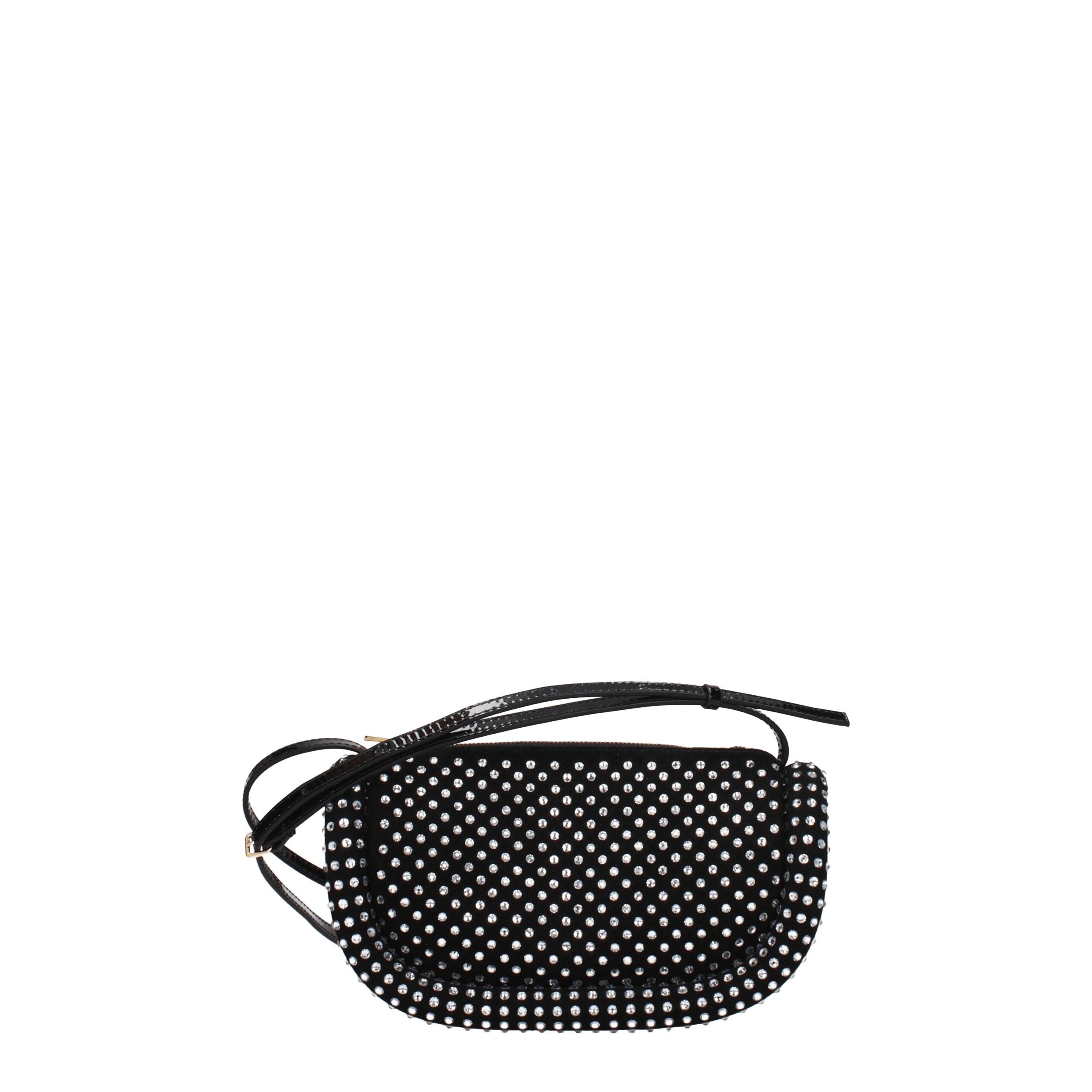 Small Black Leather Crossbody Bag