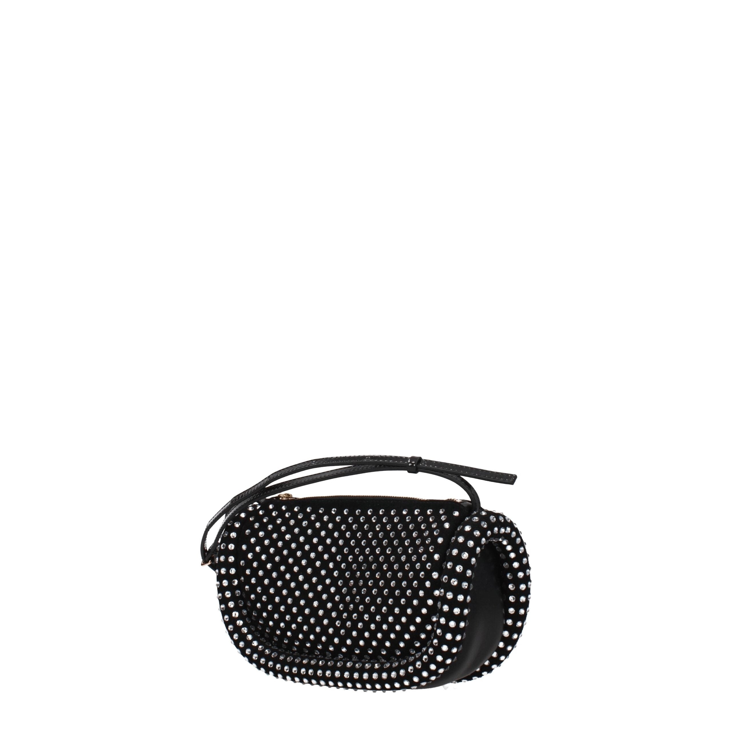 Small Black Leather Crossbody Bag