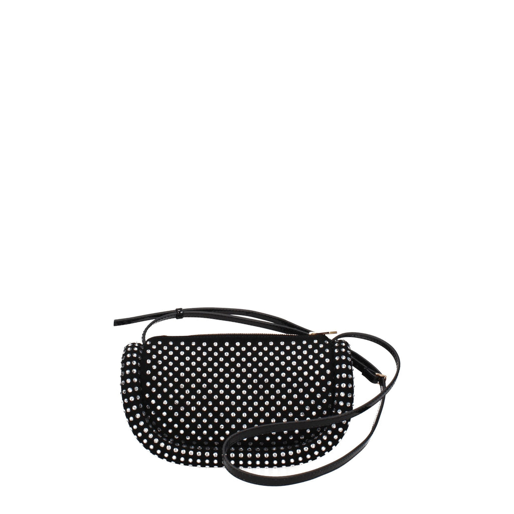 Small Black Leather Crossbody Bag