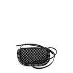 Small Black Leather Crossbody Bag