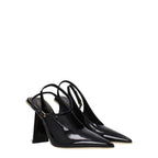 Black Leather Sandals