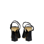Black Leather Sandals