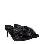 Eco Leather Stiletto Heel Sandals
