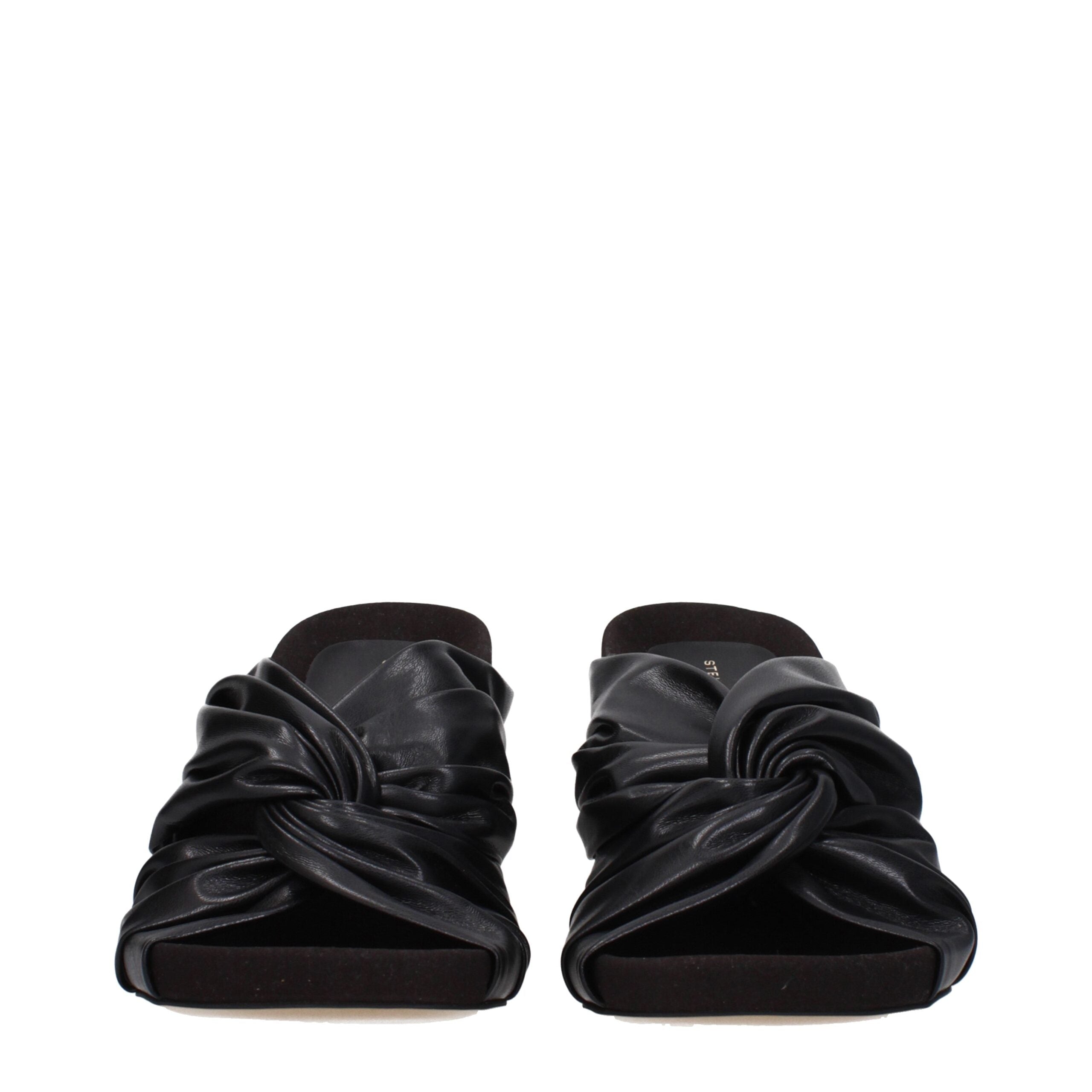 Eco Leather Stiletto Heel Sandals