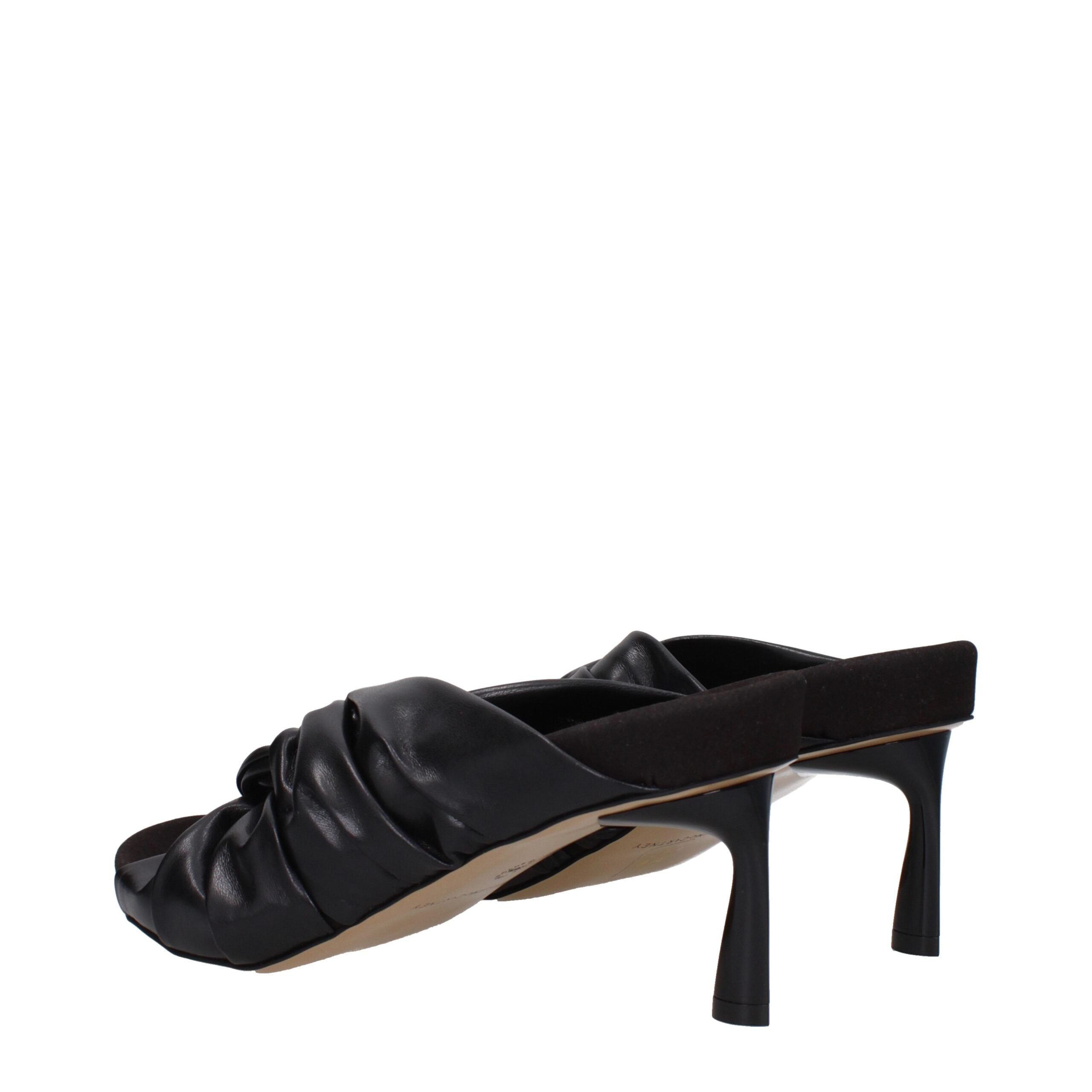 Eco Leather Stiletto Heel Sandals