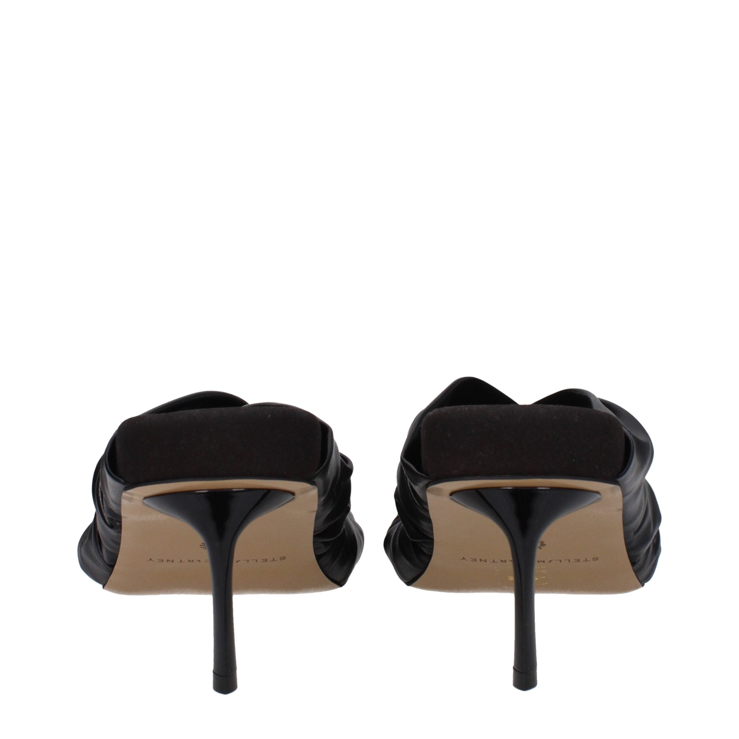 Eco Leather Stiletto Heel Sandals