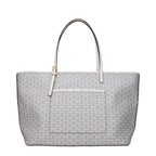 Beige Leather Shoulder Bag