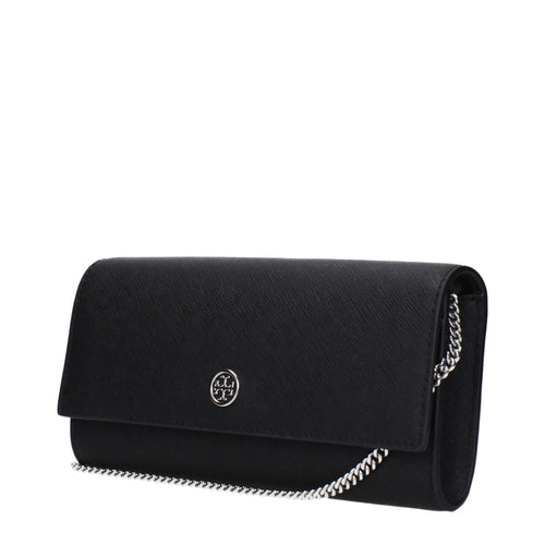 Black Leather Clutch