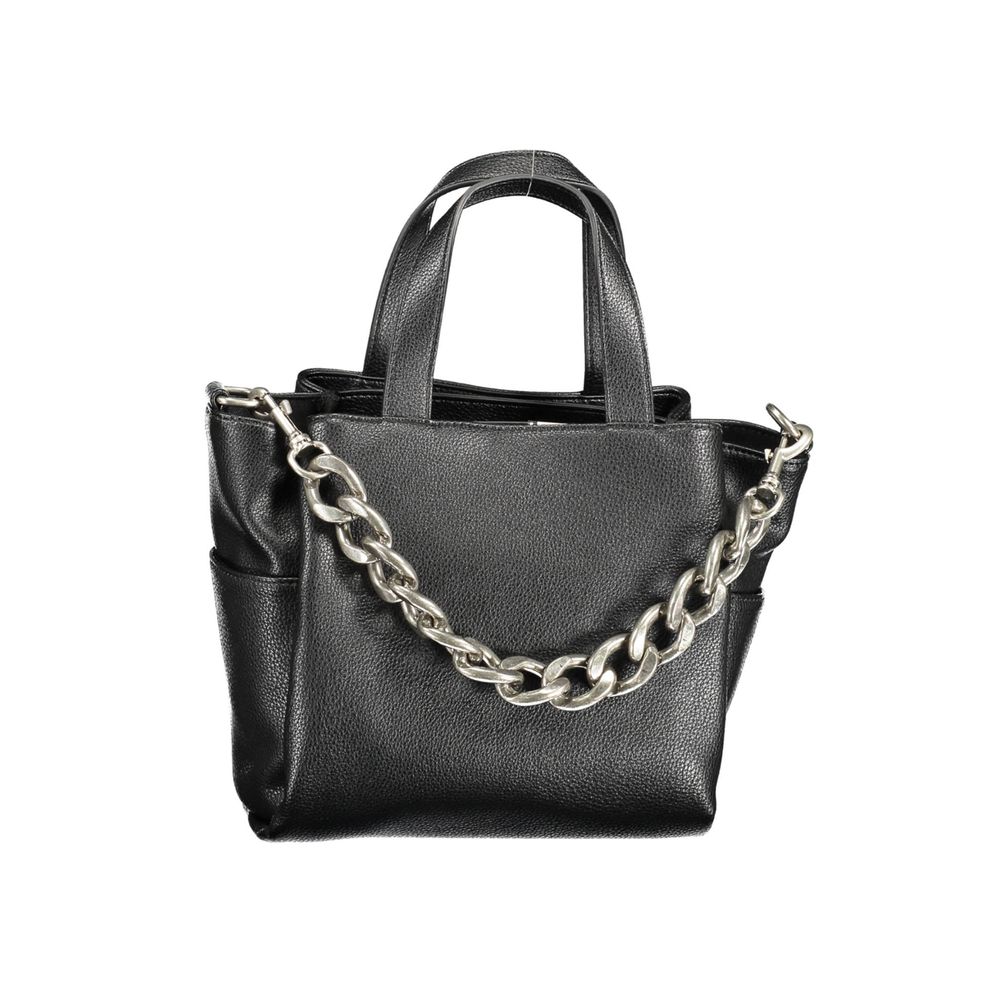 Nero Polyurethane Women's Handbag