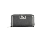 Sleek Nero Faux Leather Women Wallet