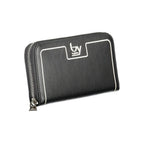 Sleek Nero Faux Leather Women Wallet