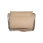 Polyurethane Women's Shoulder Bag With Chain Strap