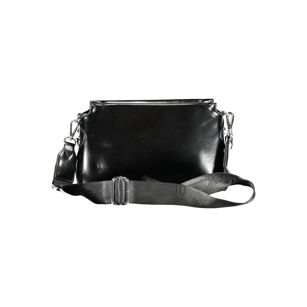 Nero Polyurethane Handbag