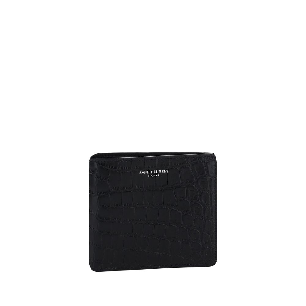 Black Calfskin Bifold Wallet