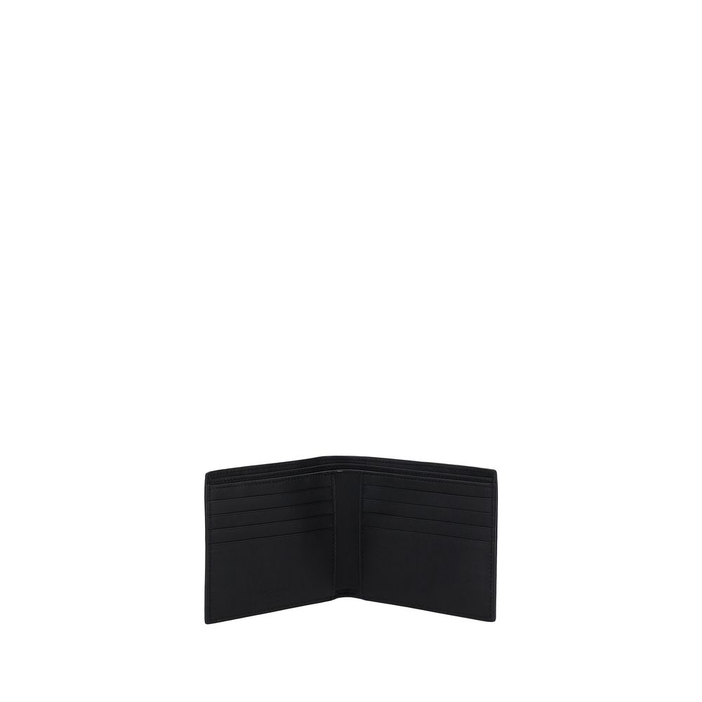 Black Calfskin Bifold Wallet