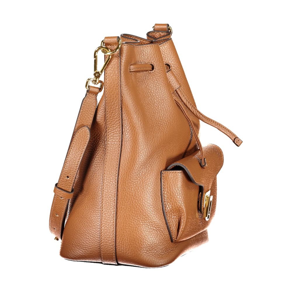 Leather Beat Generation Bucket Bag