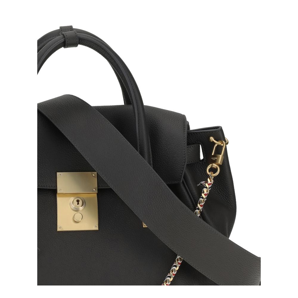 Grained Leather Mrs. Thom Shoulder Bag