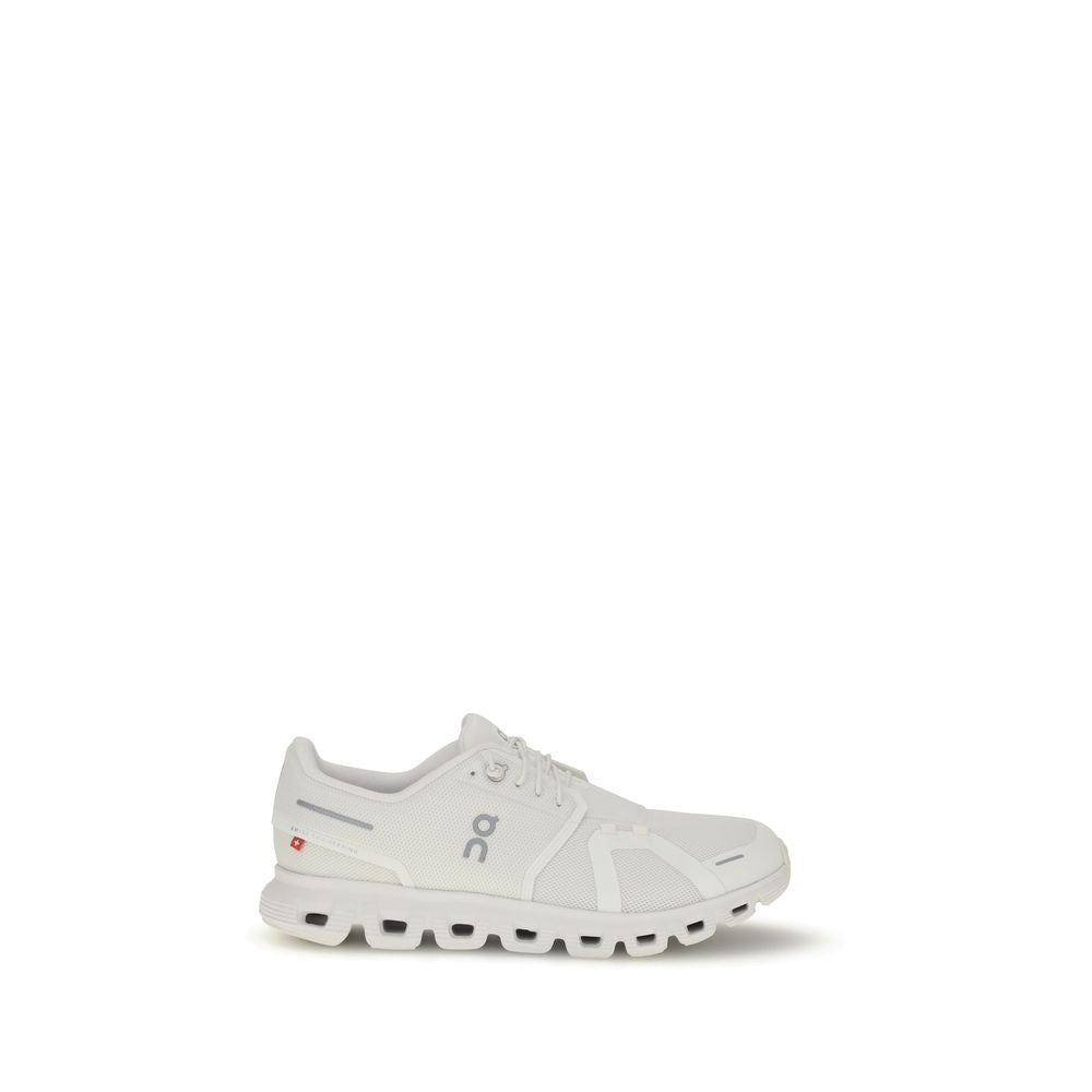 White Recycled Polyester Cloud 6 Sneakers