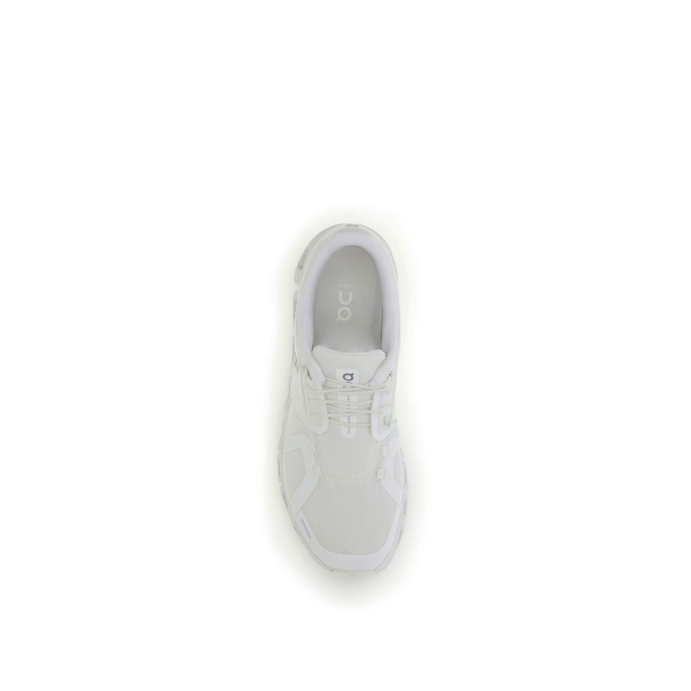 White Recycled Polyester Cloud 6 Sneakers