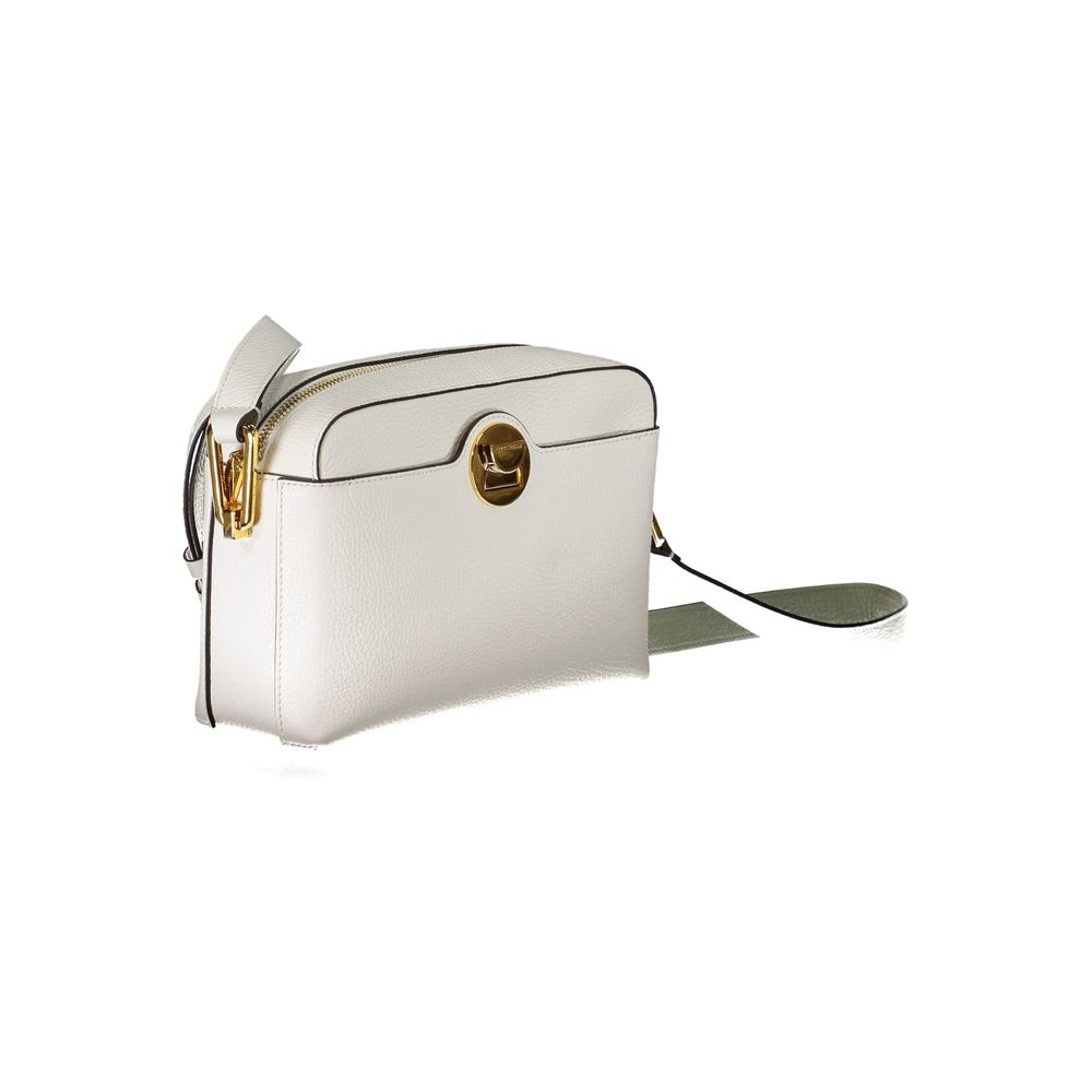 White Leather Shoulder Bag