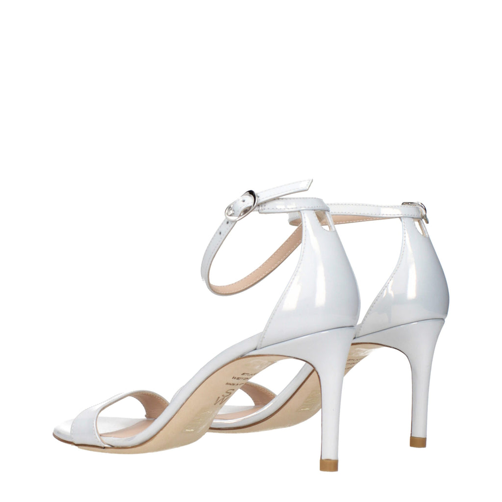 Nudisti Leather Stiletto Heel Sandals
