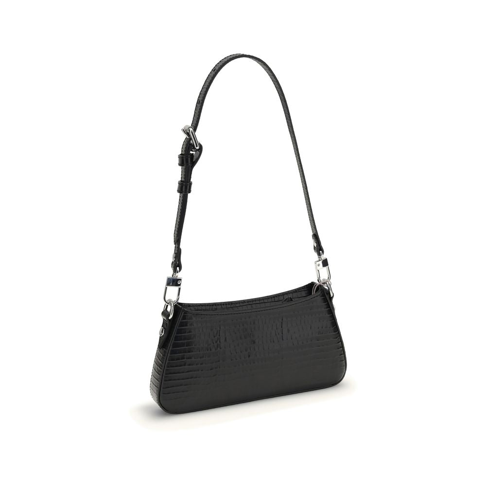 Tasha Calfskin Leather Shoulder Bag