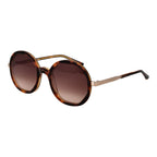 Brown Acetate Square Sunglasses