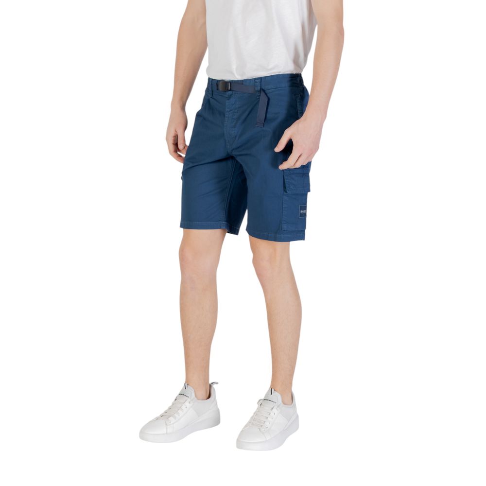 Cotton‑Lycra Sariel Bermuda Shorts