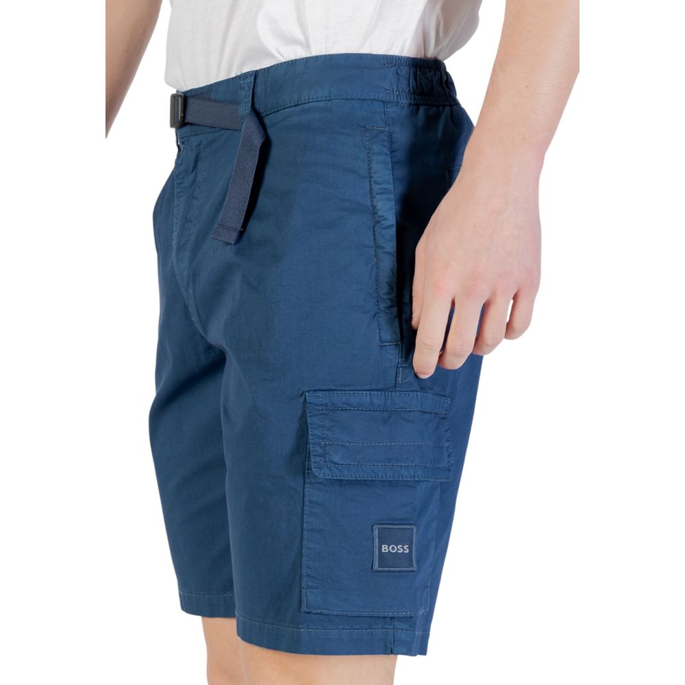 Cotton‑Lycra Sariel Bermuda Shorts