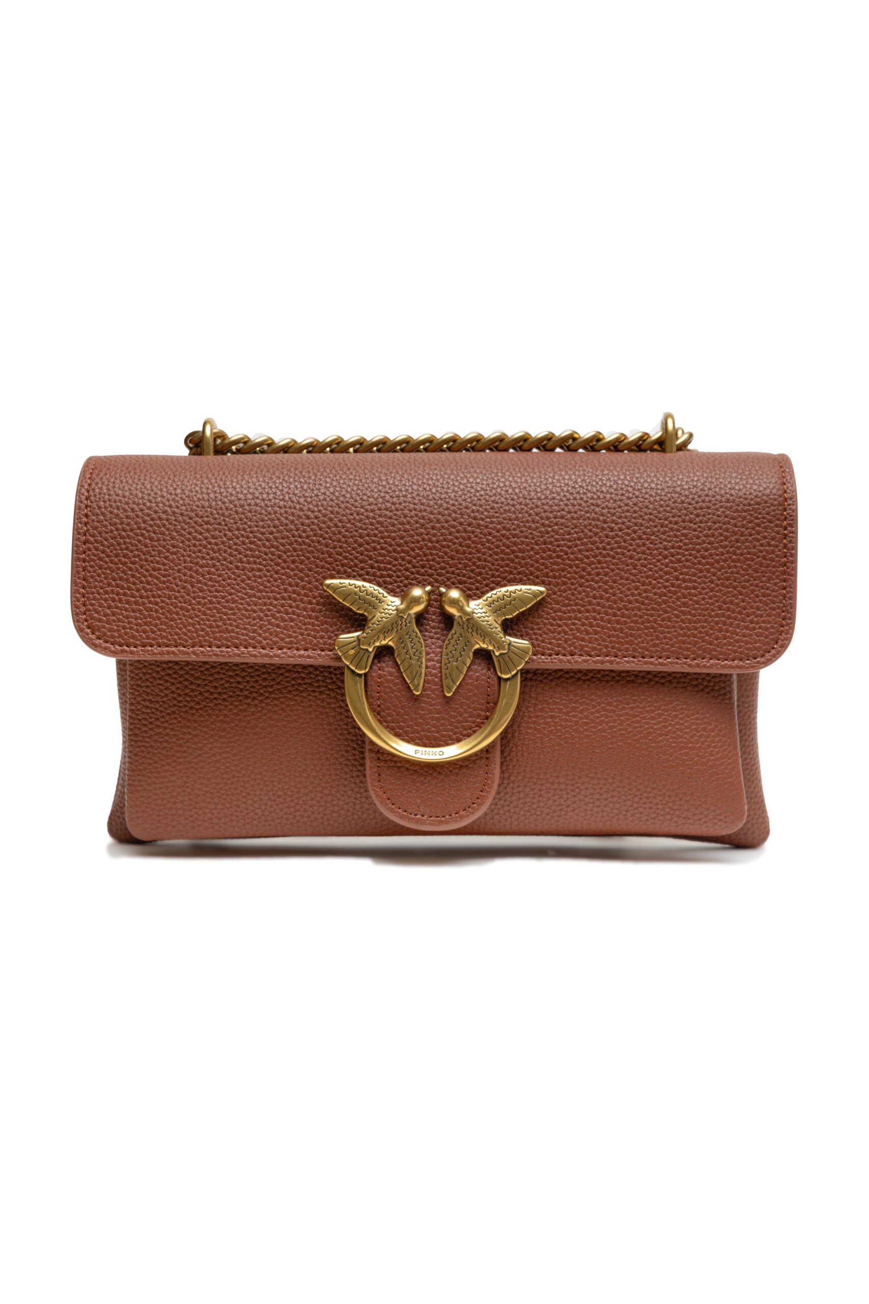 Mini Love Bag Soft Crossbody Bag in Hammered Leather