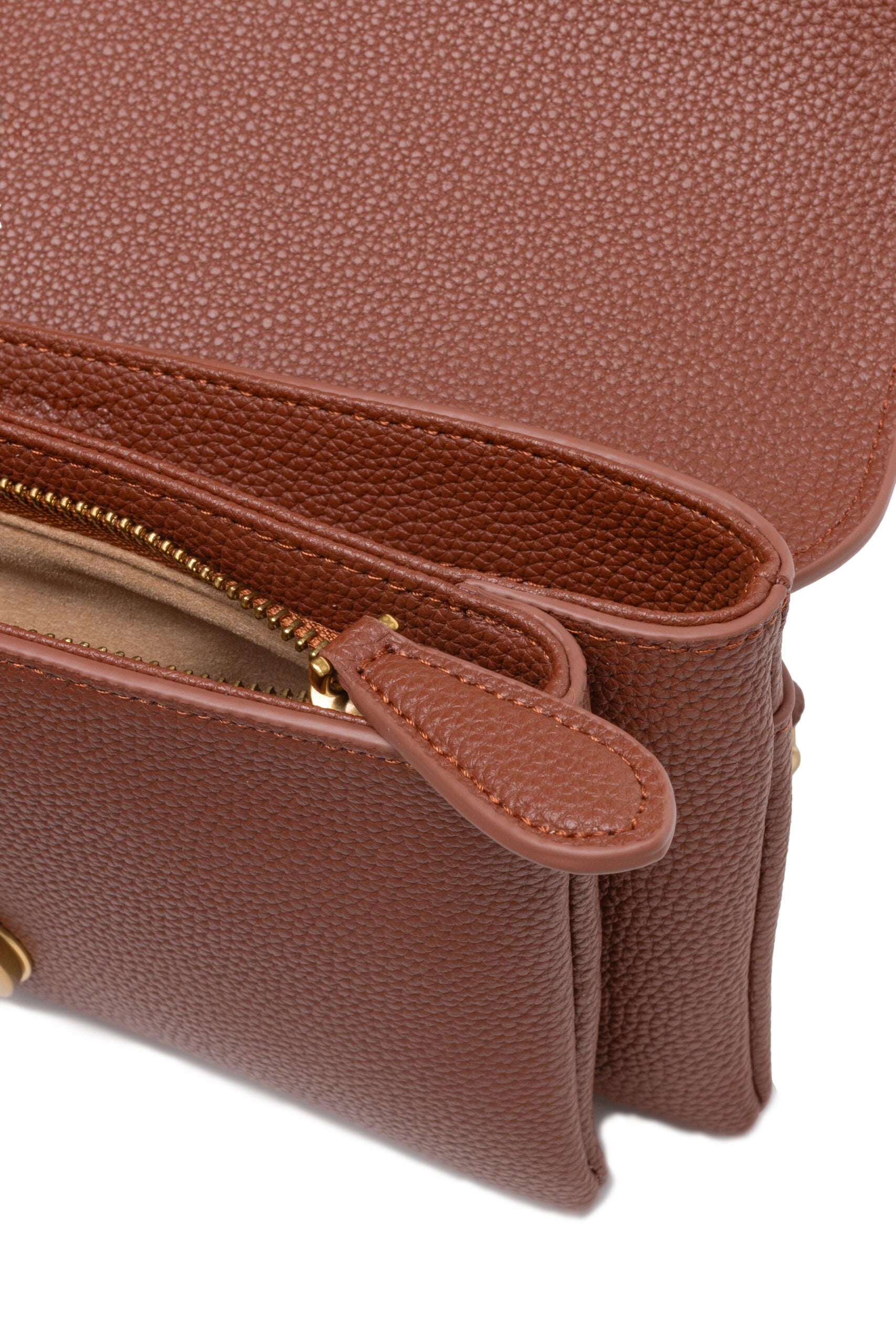 Mini Love Bag Soft Crossbody Bag in Hammered Leather