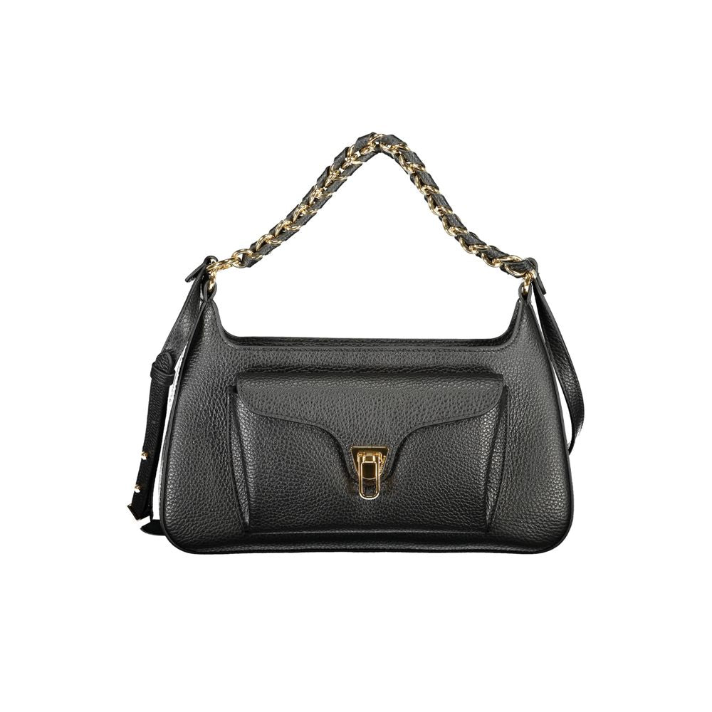 Nero Leather Beat Generation Handbag