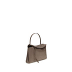 Gray Rodeo Calfskin Shoulder Bag