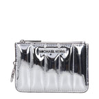 Silver Patent Leather Coin Purses