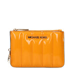 Orange Patent Leather Coin Purse