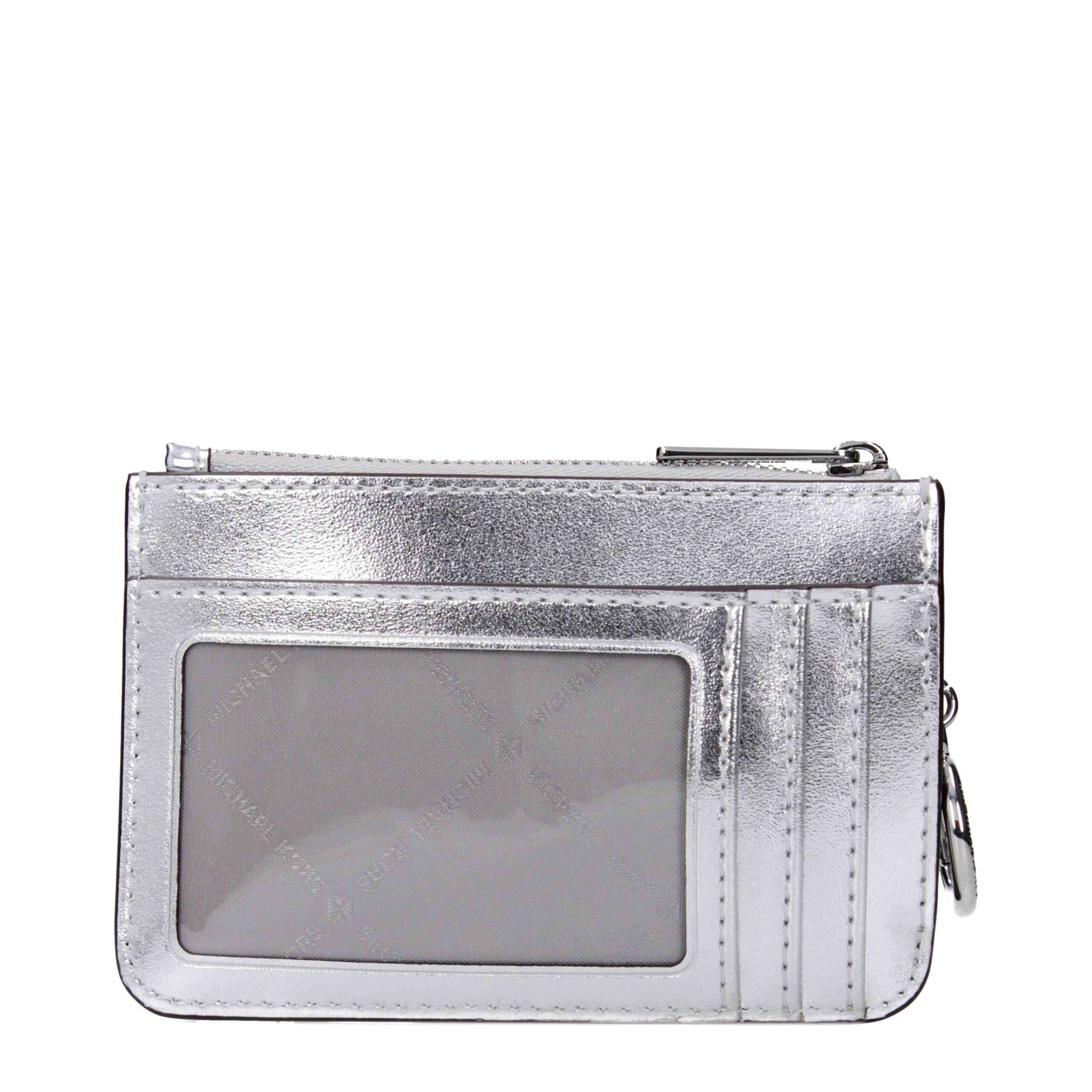 Silver Patent Leather Coin Purses