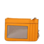 Orange Patent Leather Coin Purse