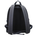 Blue Fabric Logo Backpack
