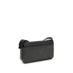 Black Calf Leather Shoulder Bag