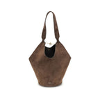 Small Calfskin Lotus Shoulder Bag
